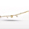 Butterfly Charm & Pearl Gold Bracelet – Elegant Women’s Jewelry